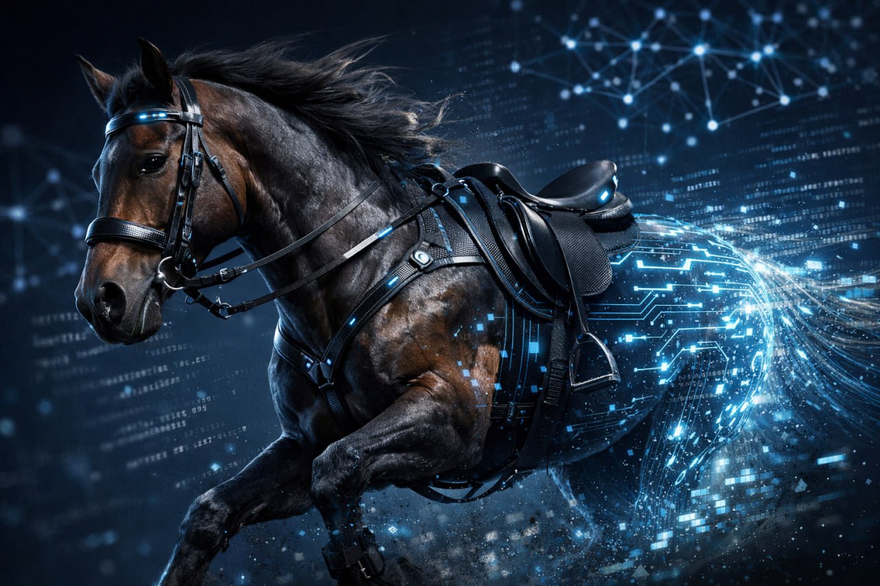 Un harness — los aparejos que controlan la fuerza de la IA